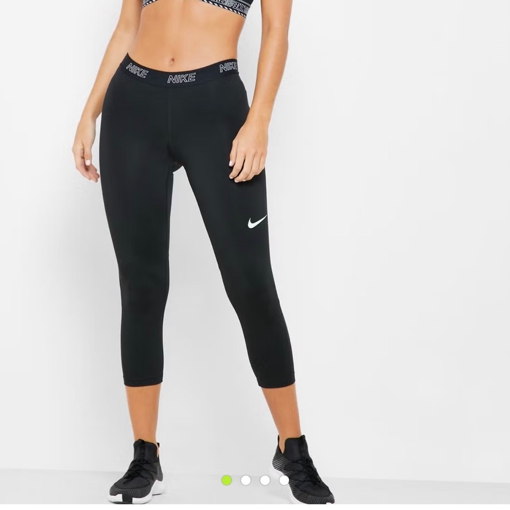 NWT NIKE Victory Baselayer Tight Dri-Fit Capri Leggings Size XXL - Picture 2 of 15